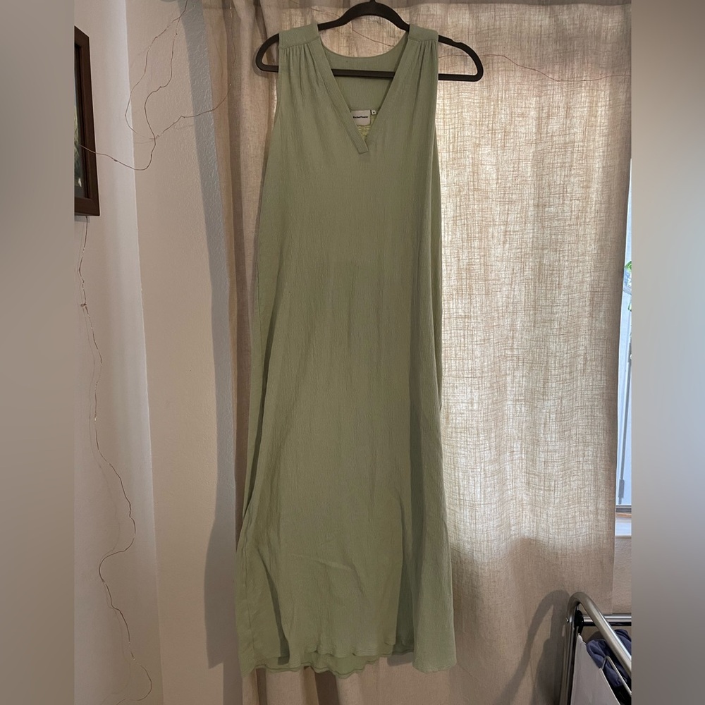 Light Green Maxi Dress